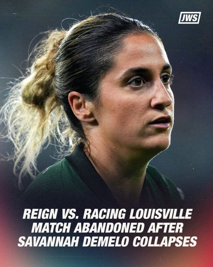 卫报：美国女足中场德梅洛在比赛晕倒被救护车送医，目前意识清醒